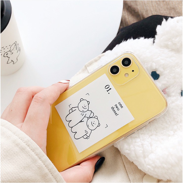 Ốp iphone Gấu 01 trong 6/6plus/6s/6splus/7/7plus/8/8plus/x/xr/xs/11/12/pro/max/plus/promax