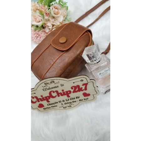 [Giá Sỉ] Túi da nữ đeo chéo đựng ví, điện thoại siêu mềm phong cách Hàn