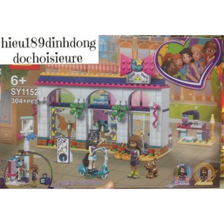 Lắp ráp xếp hình 1152 : Tiệm trang sức