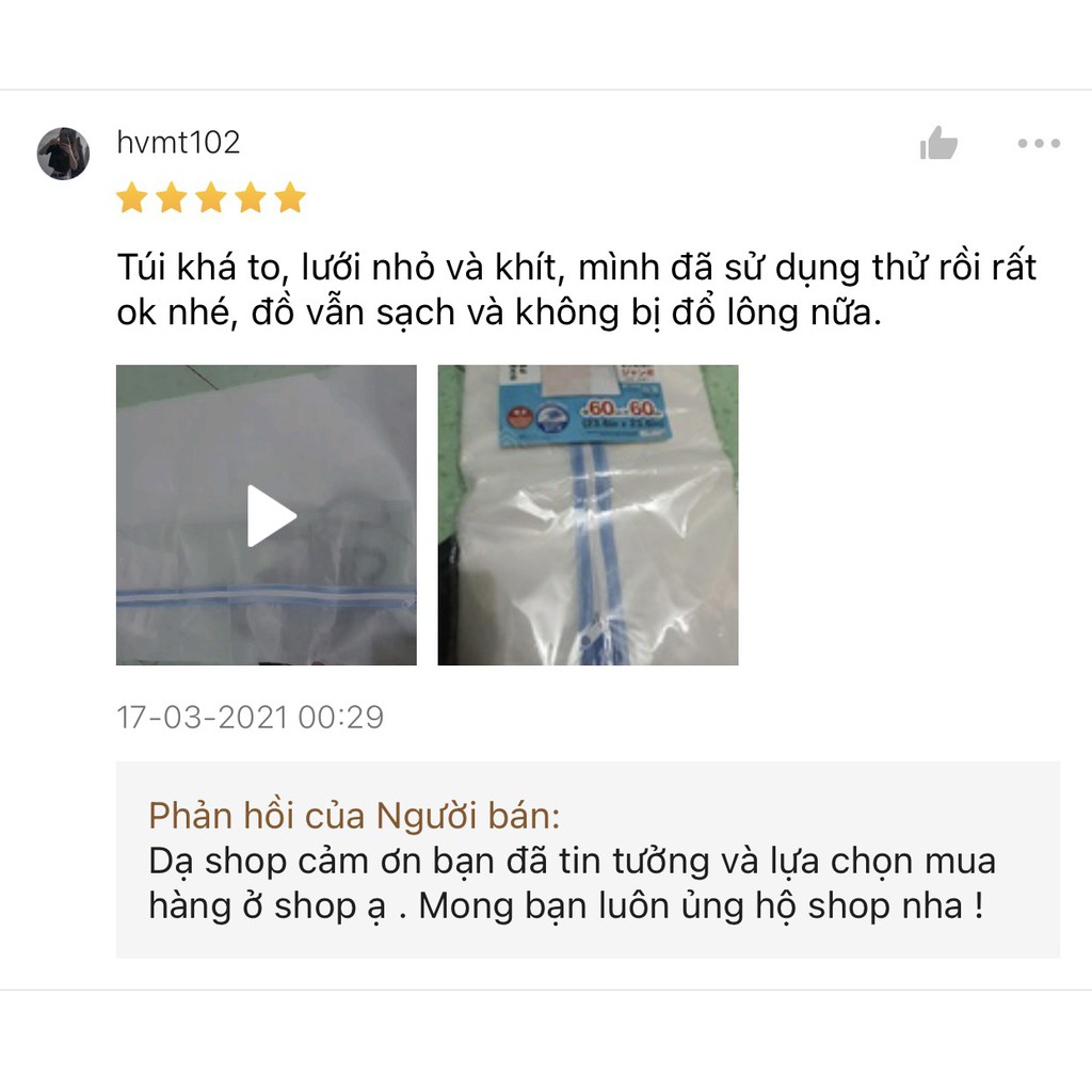 Túi giặt đa năng Size Lớn 60x60cm dành cho máy giặt cao cấp TG63