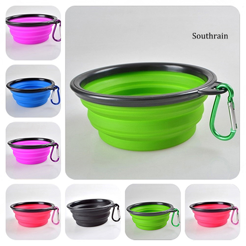 Tô Silicon Đựng Thức Ăn / Nước Uống Cho Thú Cưng