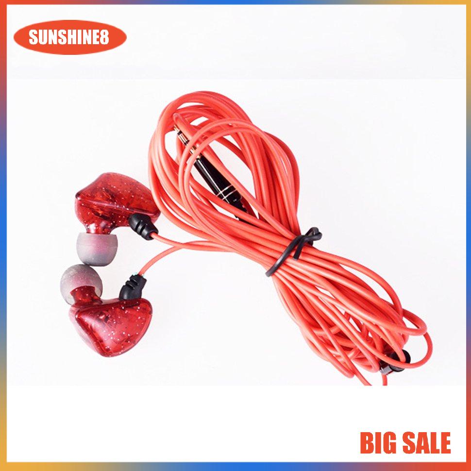 【SUN】3 meters long line in-ear monitor head stereo high fidelity long line anchor