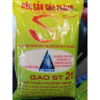 GẠO ST25 (ÔNG QUANG CUA) 5 kg chuẩn hữu cơ