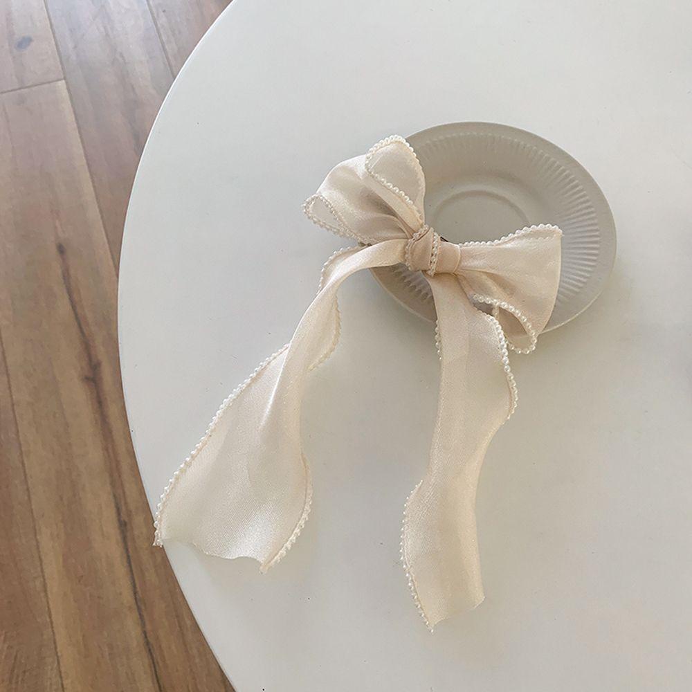 Kẹp Tóc Hình Nơ Phong Cách Hàn Quốc Sang Trọng