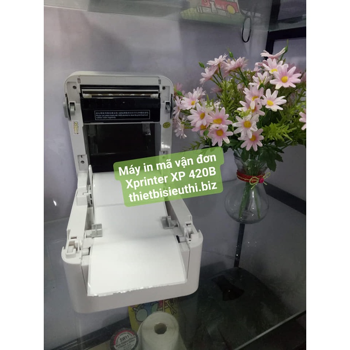 Máy in đơn hàng Shopee, Viettel Post, J&T...Xprinter XP 420B