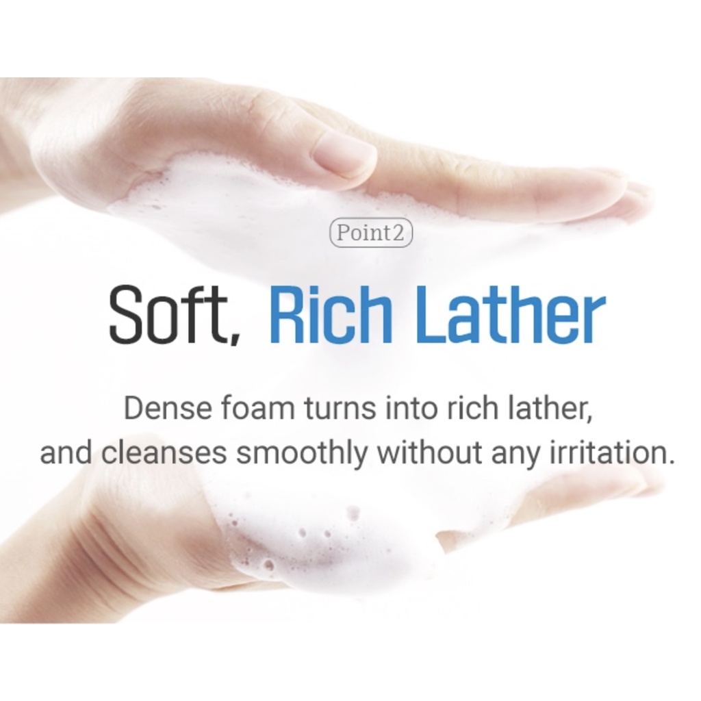 Soonjung 4.5 Foam Cleanser 150ml/ 100ml Sữa rửa mặt cho da nhạy cảm