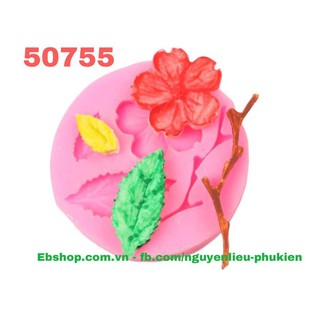 50755 - Khuôn hoa lá cành
