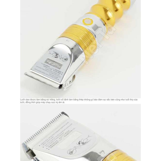 Tông đơ cắt tóc chuyên nghiệp pin trâu B60