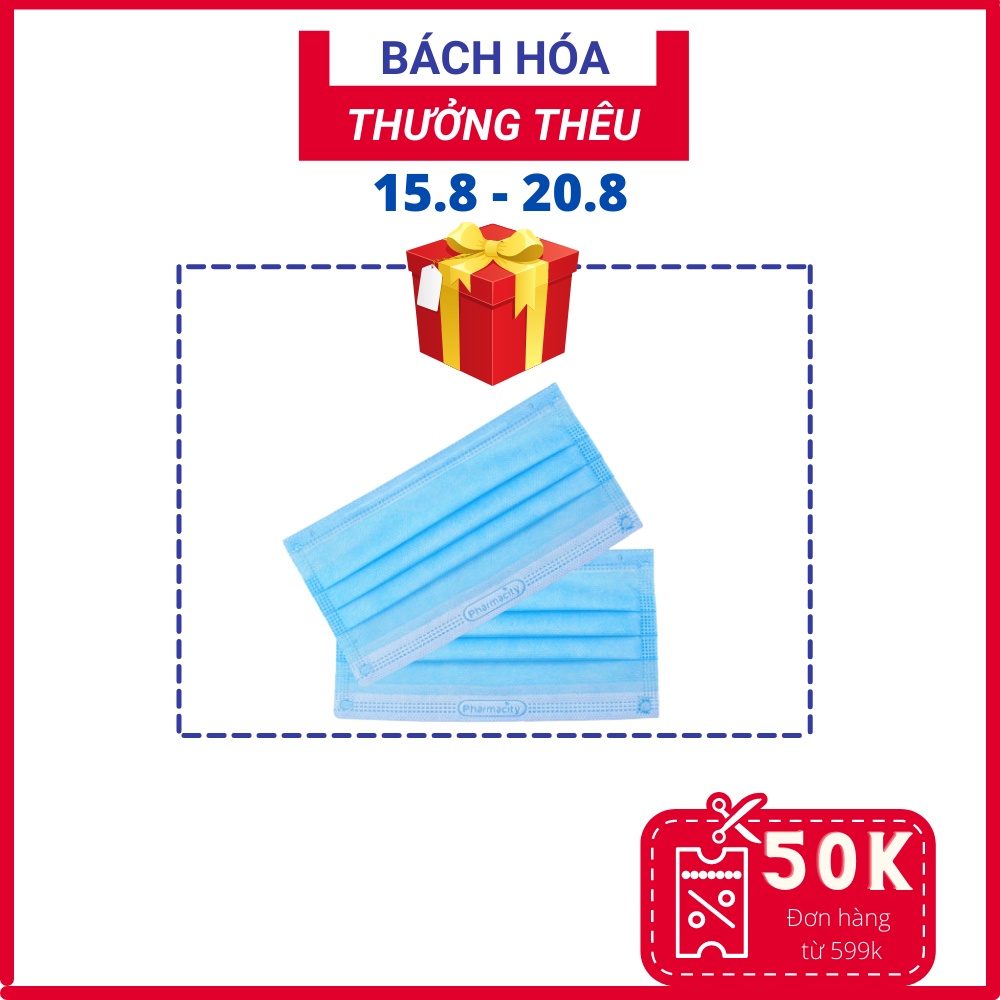 Qùa tặng 2 chiếc khẩu trang 4 lớp