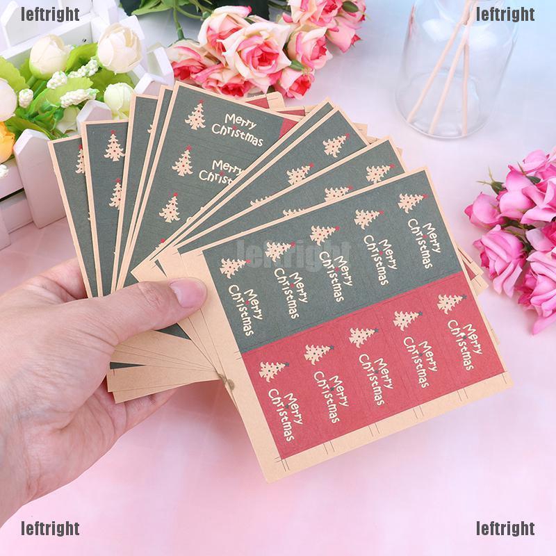 Bộ 100 Miếng Dán Trang Trí Cây Thông Giáng Sinh