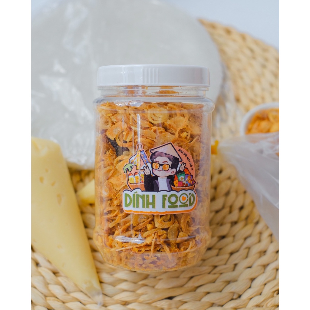 Combo DÍNH SƯƠNG SƯƠNG: gồm 300G BÁNH TRÁNG PHƠI SƯƠNG+150G HÀNH PHI+2 HỦ BƠ 100G