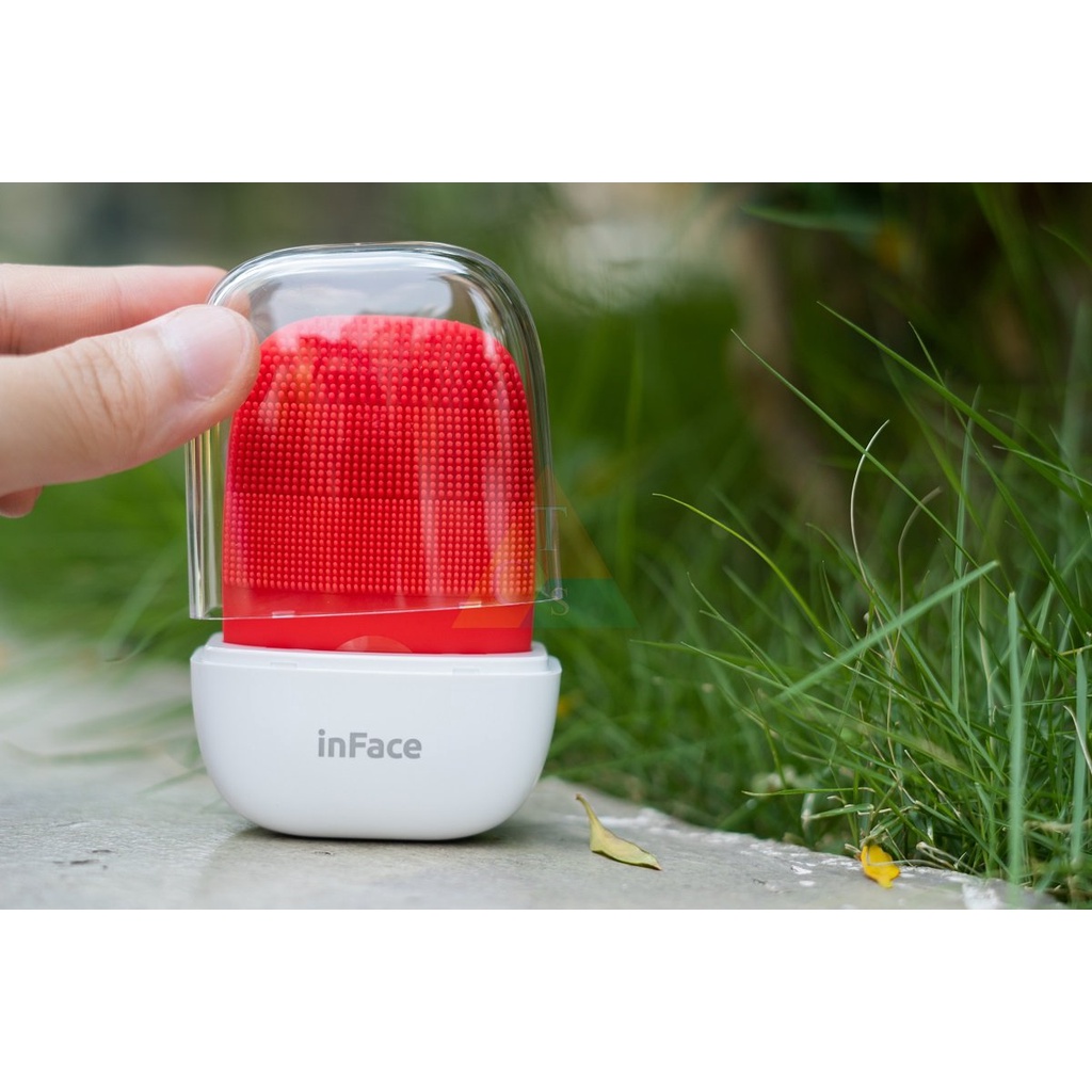 Máy rửa mặt XM inFace Gen2 màu đỏ
