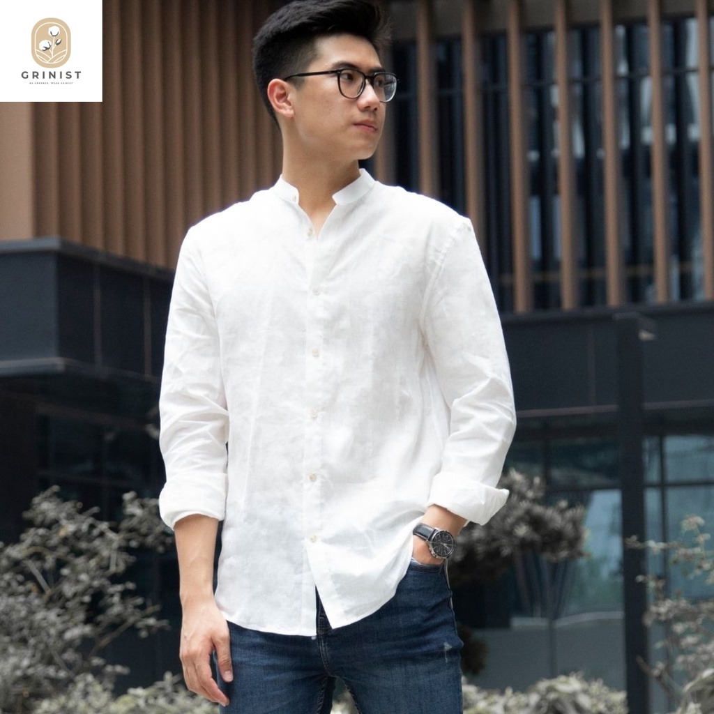 Áo sơ mi nam Premium Linen GRINIST
