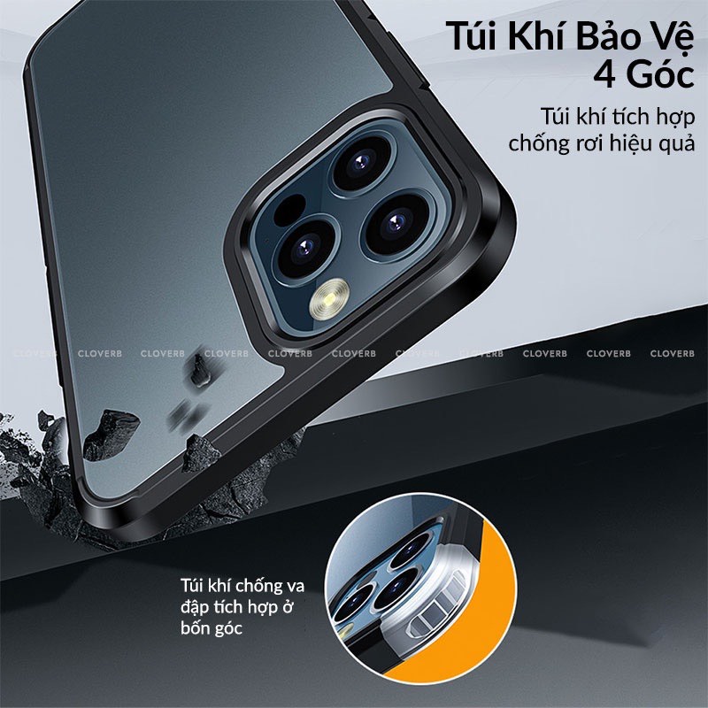 Ốp lưng nhám viền dẻo cho IP 14 Promax ,14, 13 ProMax , 12 Pro Max ,11 Promax chính hãng XLevel Lưng nhám viền chống sốc