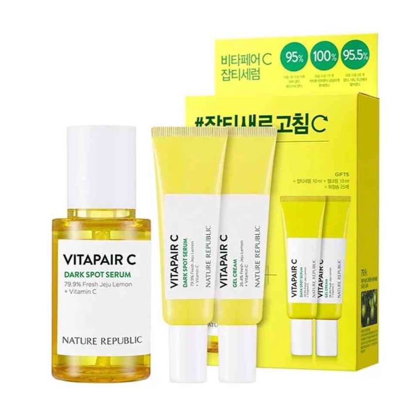 Nature Republic Bộ dưỡng da Vitapair C Dark Spot Serum Special Set