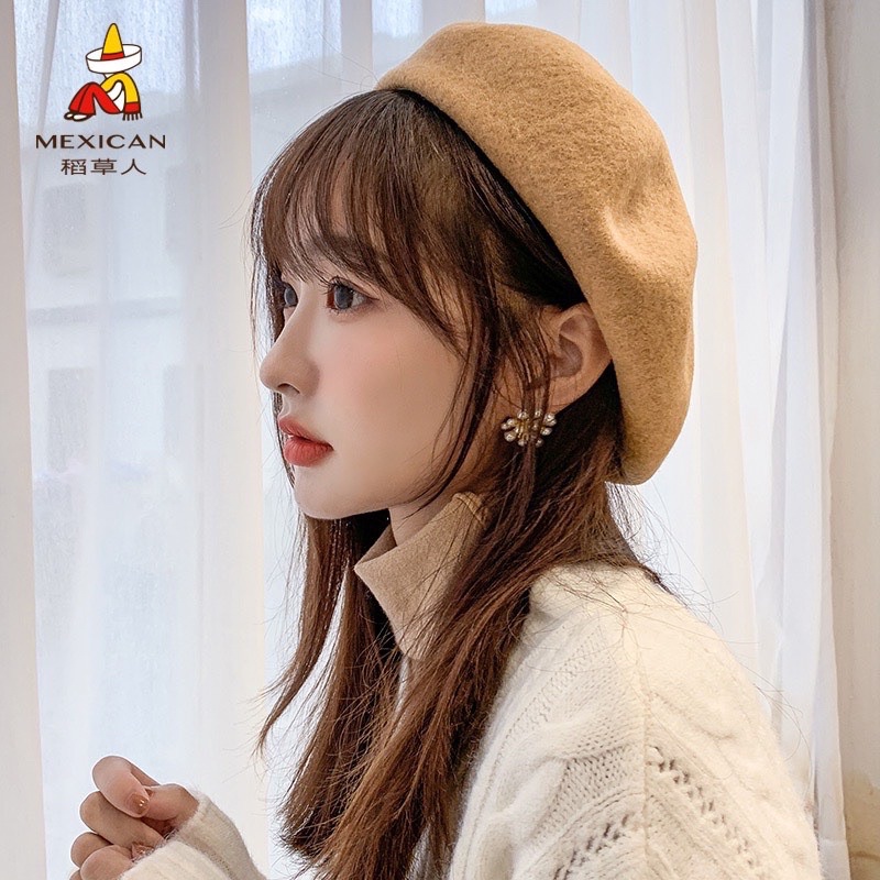 Nón Nồi bEret Thời Trang Hàn Quốc