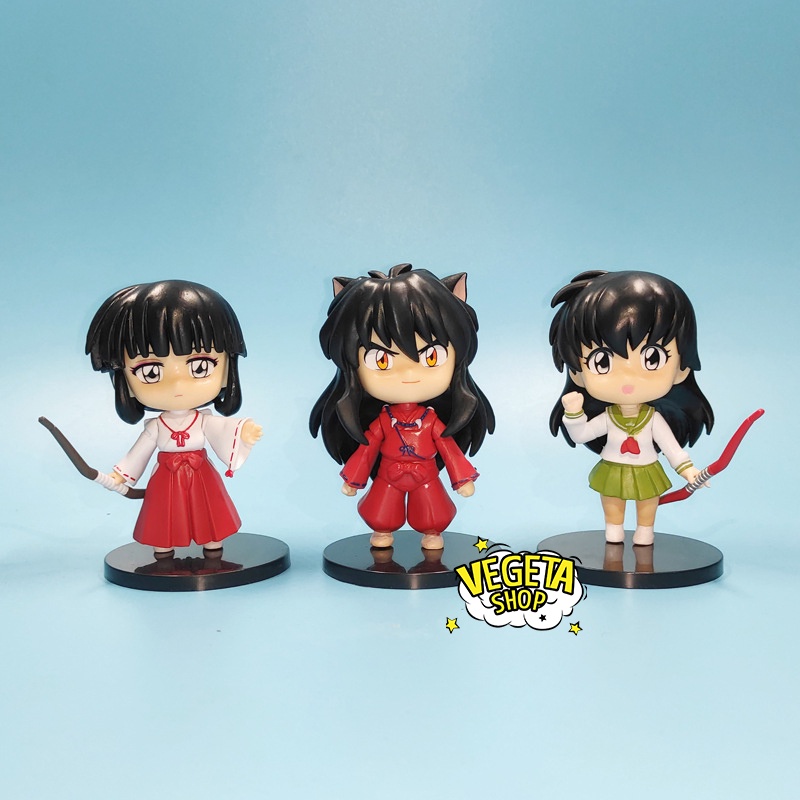 Mô hình InuYasha - Higurashi Kagome Sesshomaru Kikyou Kikyo - 6 mẫu nhân vật chính bán lẻ - Cao 9~11cm - Inu Yasha