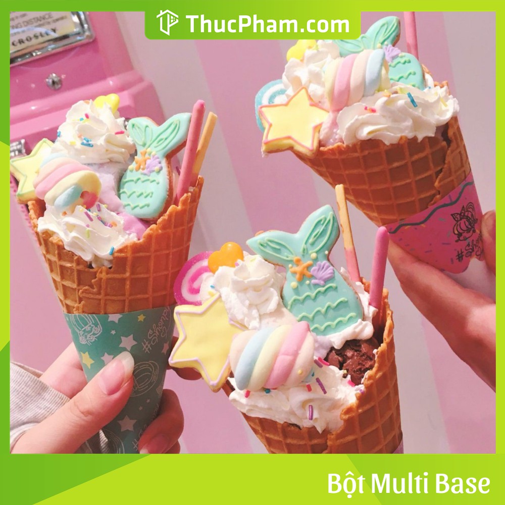 Bột MULTI-BASE-Nguyên Liệu Kem Nền Đa Năng Hỗ Trợ Làm Kem Gelato (Kem Cứng), Pha Chế Đồ Uống, Nấu Ăn, Làm Bánh Tại Nhà | BigBuy360 - bigbuy360.vn