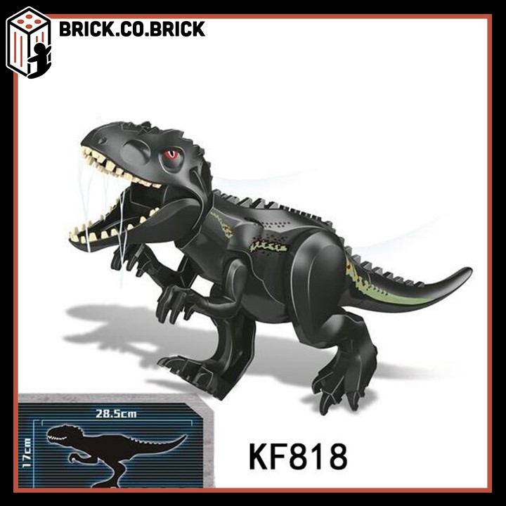 MẪU MỚI Đồ chơi lắp ráp sáng tạo Mô hình Khủng long Minifig Dinosaurs Jurassic Park Tyrannos KF818