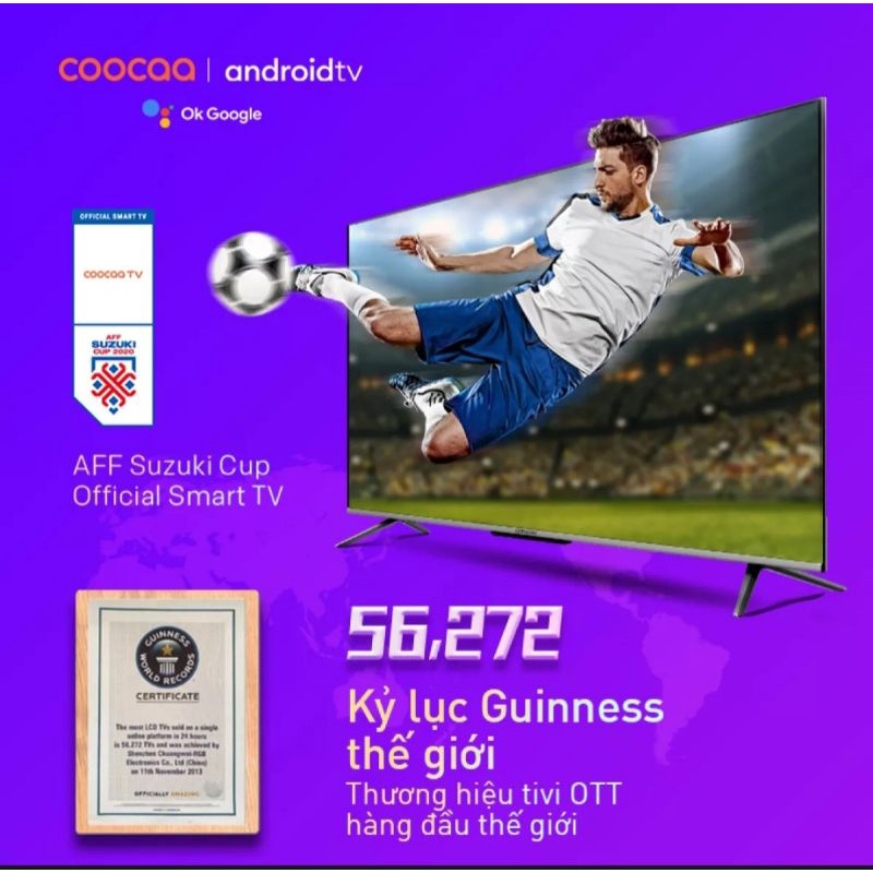 Smart TiVi coocaa 55S6G pro max sản xuất tại indonesia 🇮🇩 tv điều khiển giọng nói