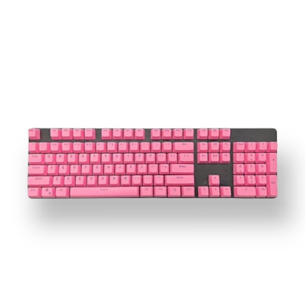 Keycap PBT xuyên led 104 phím nhiều màu sắc dành cho bàn phím cơ