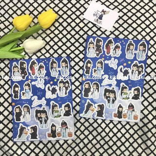 Sticker Vương Nhất Bác & Tiêu Chiến ( có ảnh thật shop chụp )