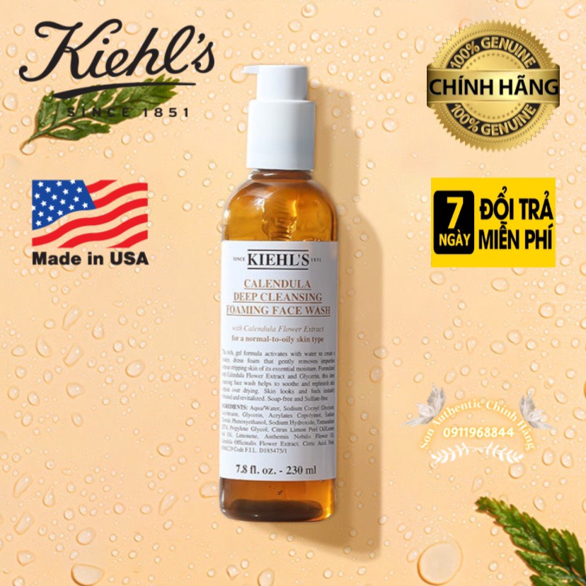 Sữa rửa mặt kiehls hoa cúc - Kiehls Sữa Rửa Mặt