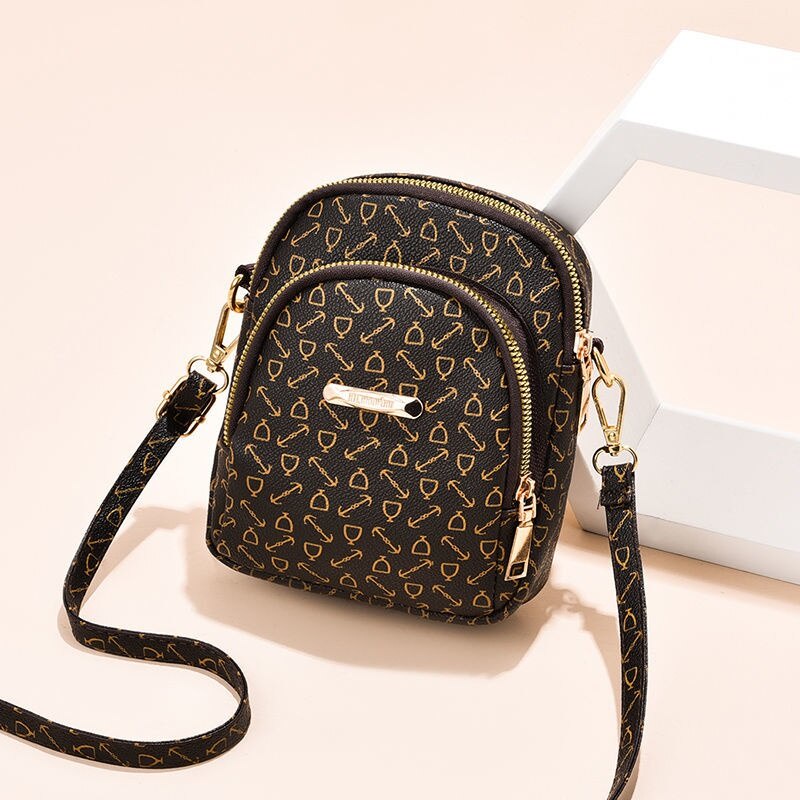 Túi messenger nhỏ đeo vai nữ thời trang mới cổ điển đơn giản