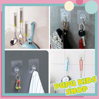 combo 20 móc dán tường trong suốt [Siêu Chịu Lực 10kg]