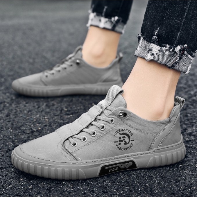 Giày Vải Nam - Giày Lười Vải Nam Kiểu Dáng Đẹp Siêu Nhẹ Êm Chân Dễ Đi AVI - 9198