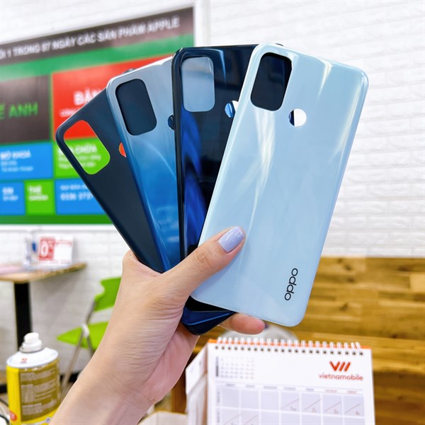 Nắp lưng OPPO A53 2020 CPH 2127 dán máy, bảo hành lỗi vỡ