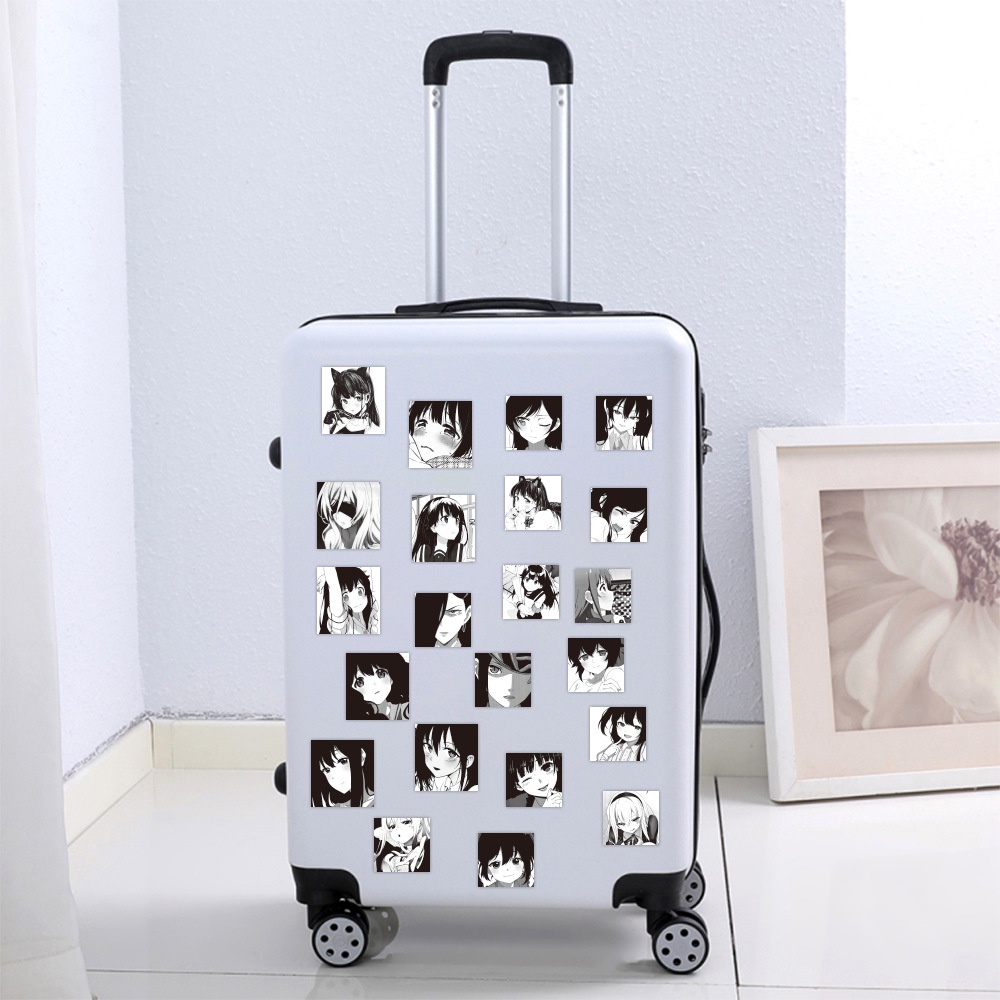 Set 60 Miếng Dán Chống Thấm Nước Họa Tiết Graffiti Trang Trí Mũ Bảo Hiểm / Điện Thoại