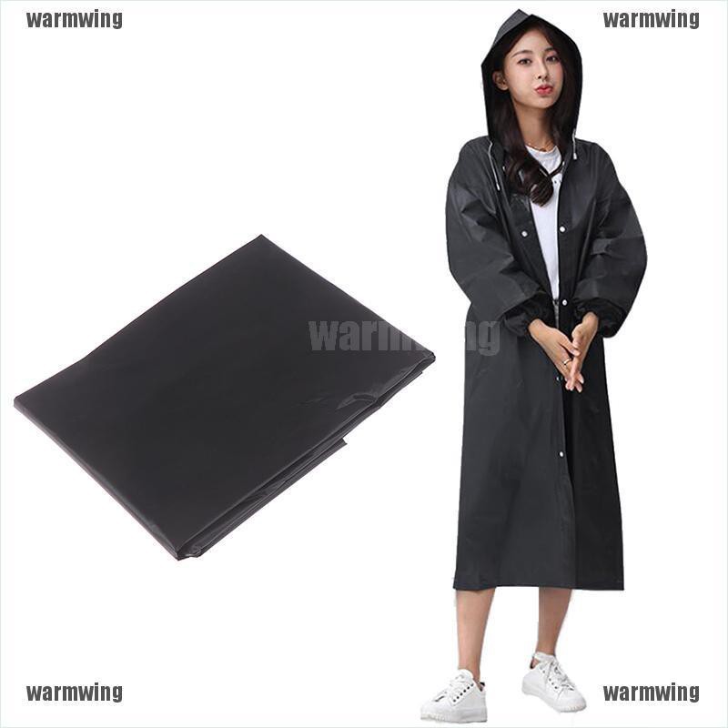 Áo Mưa Poncho Trong Suốt Có Nút Gài Tiện Dụng