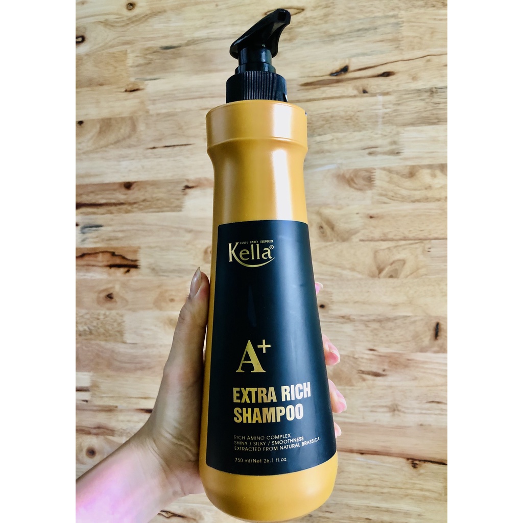 Bộ Gội Xả Kella Extra Rich Phục Hồi Tóc Hư Tổn Siêu Mềm Mượt, Thơm Lâu- Cho Mái Tóc Chuẩn Salon