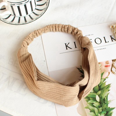 Băng Đô Màu Trơn Phong Cách Hàn Quốc Xinh Xắn Cho Nữ