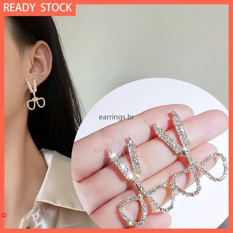 Bông tai hình cây kéo