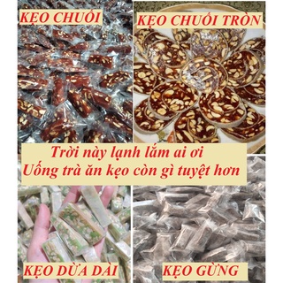 KẸO CHUỐI MIẾNG ĐẬU PHỘNG 500g