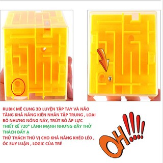 Đồ chơi rubik mê cung 3D cho bé