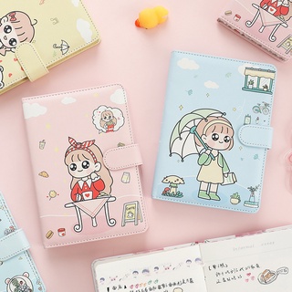 Cuốn sổ tay dễ thương, trái tim cô gái, cuốn sổ dày lên, cuốn sổ lưới học sinh, cuốn sổ hoạt hình, cuốn nhật ký, cuốn sổ ghi chép