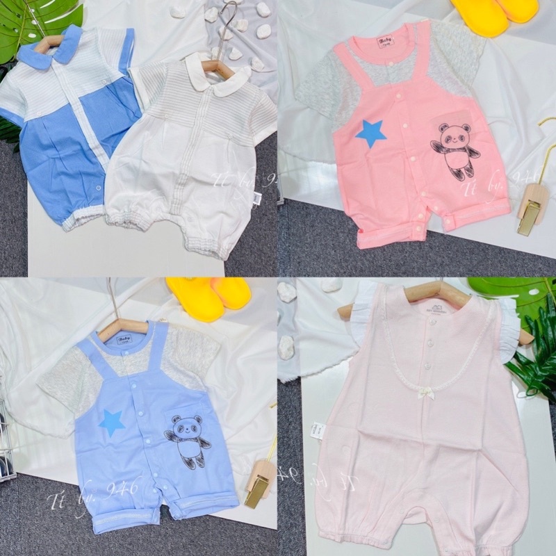 Body đùi bé trai bé gái C ar ter dư 6-12 tháng, Chất cotton mềm mịn co giãn cực tốt