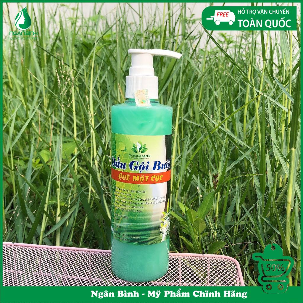 (250ml) Dầu Gội Bưởi Kích MỌC TÓC dày dài, Ngăn rụng tóc hói đầu, Dưỡng mềm mượt, Sạch gàu... Hương Hoa Bưởi