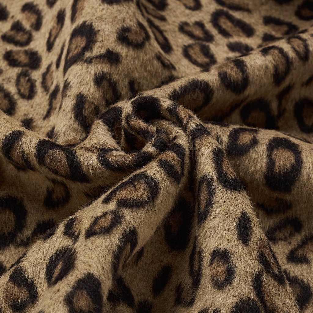 RIPOFFF Fleece Jacket - Leopard