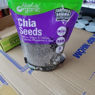 Hạt Chia Úc 1KG Absolute Organic MỚI NHẤT date 2025