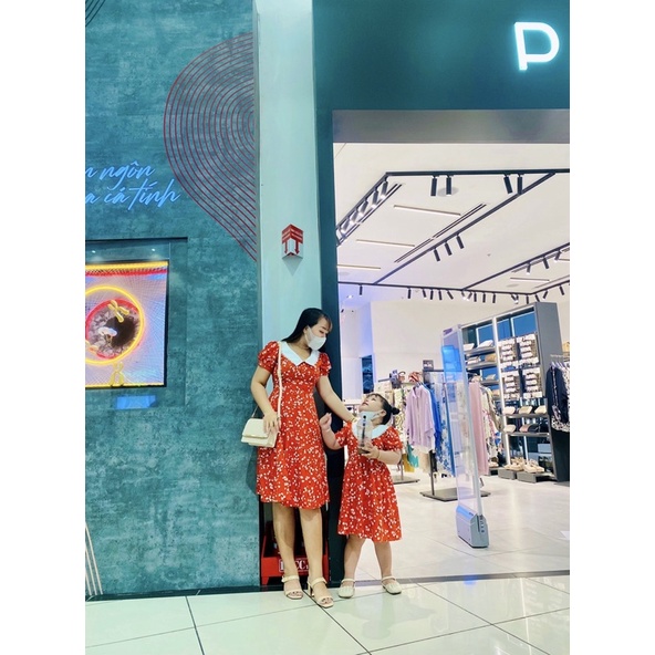 SET đầm đôi cho Mẹ và bé Gái