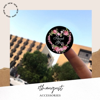 Cuộn 500 tem sticker dán nhãn Thank you