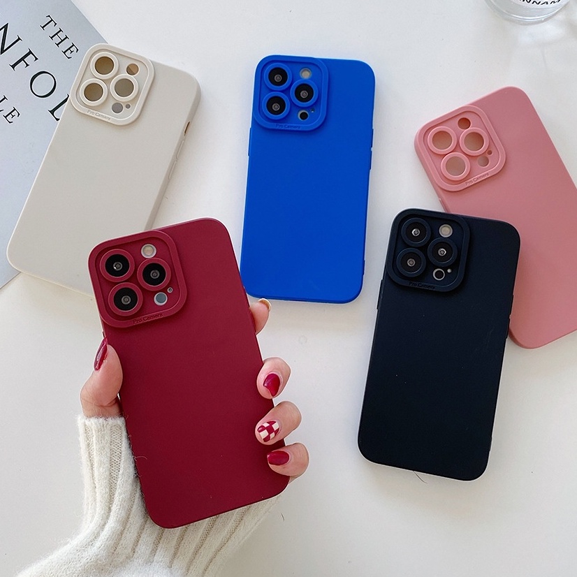 Ốp Điện Thoại Silicone Cho iPhone 13 12 11 Pro max X/XS XR XSMAX 8 7 PLUS