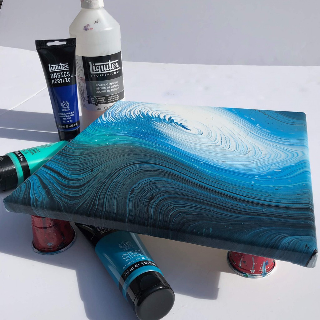 Dung môi làm loãng và tạo hiệu ứng loang cho màu Liquitex Professional Pouring Medium