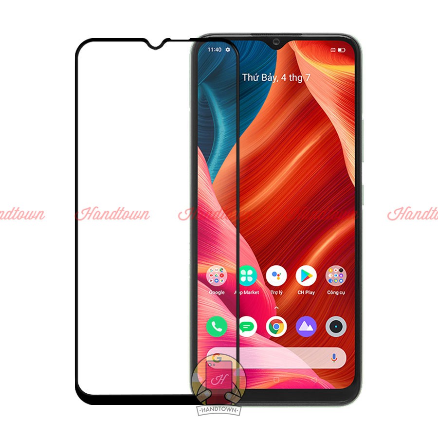 Kính Cường Lực Realme C11 C12 C15 Ceramics Cường Lực Dẻo 100D Full Màn Đen Full Keo Siêu Dẻo Siêu Mỏng Chống Vỡ Viền