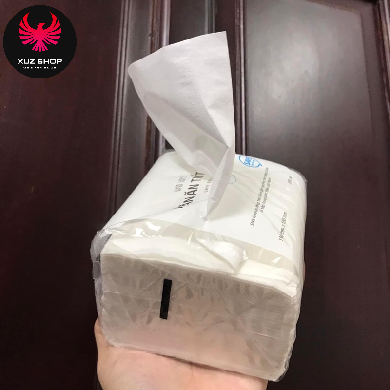 Lốc 4 gói khăn  giấy ăn Lotte -