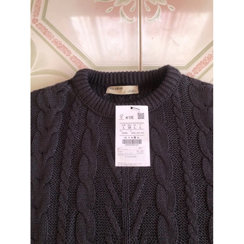 Áo len pullandbear auth